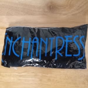 NIB Enchantress Taupe Cotton Lined Tights Sz Large